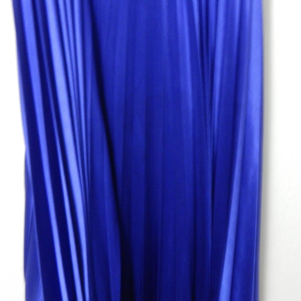 My Michelle Silky Blue Strappy Dress L - Picture 3 of 7